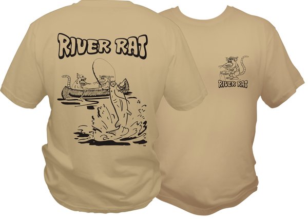 River Rat Short Sleeve T-shirt ( 9 Different Colors ) | Southern ...